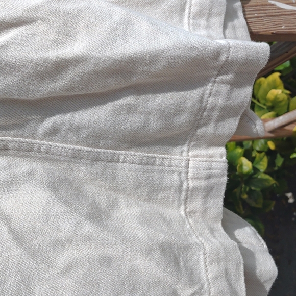 Old Navy Cream Utility Jacket Mandarin Collar M - Picture 8 of 8